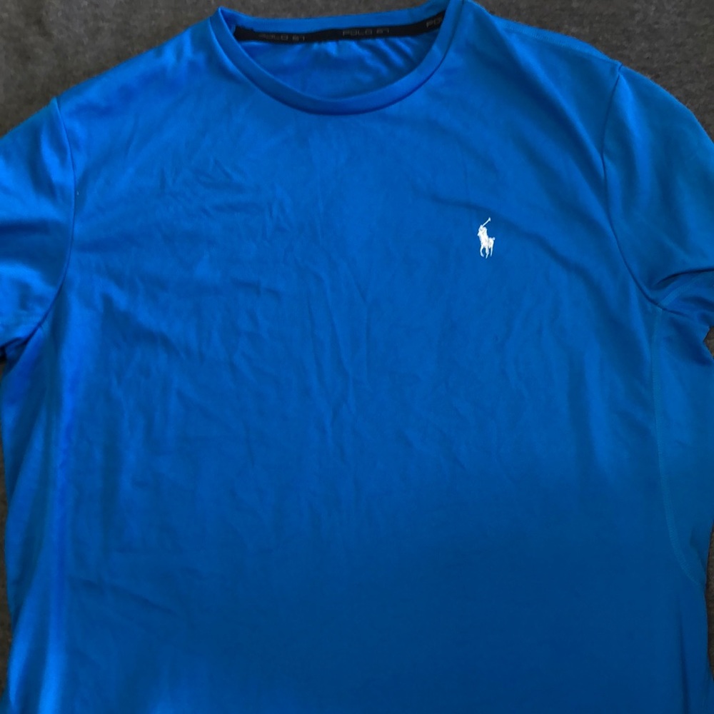 Polo dry fit SzM blue
